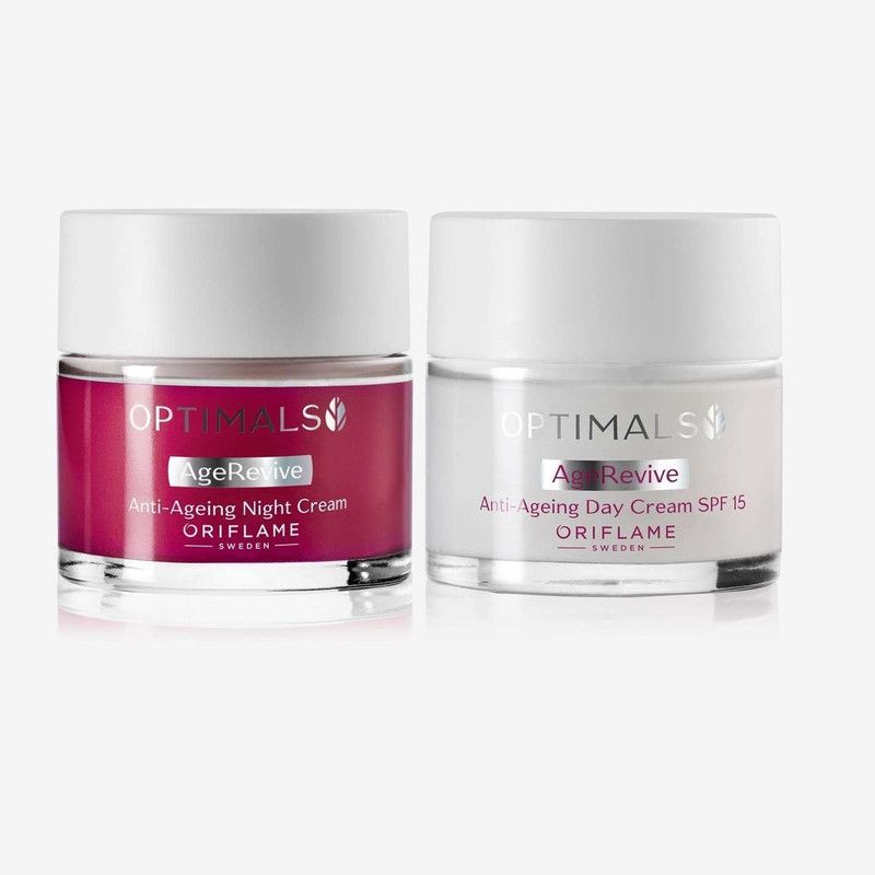 Oriflame OPTIMALS Age Revive Anti-Ageing Day and Night Cream Combo  (100 ml)
