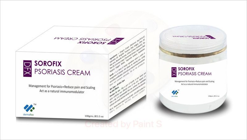 Dermafixx Sorofix Psoriasis Cream Management for Psoriasis Reduce pain and Scaling  (100 g)