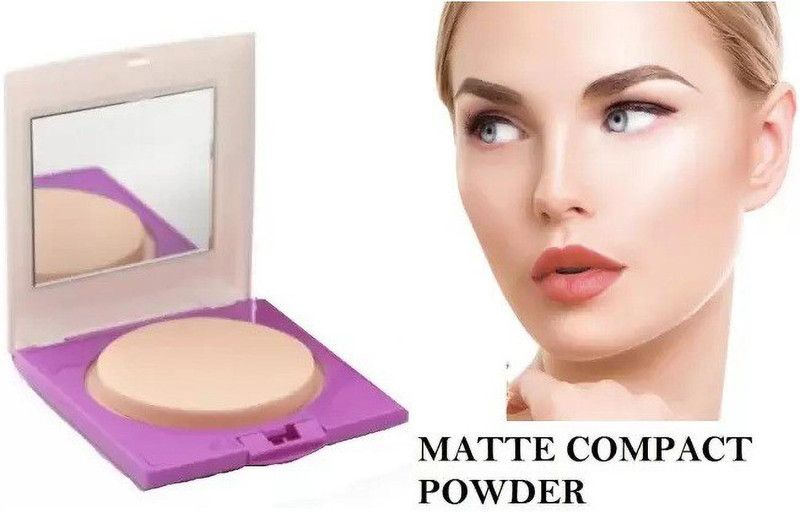 GABBU Natural Matte Compact Powder for Long Lasting Oil Control Compact  (BEIGE, 16 g)