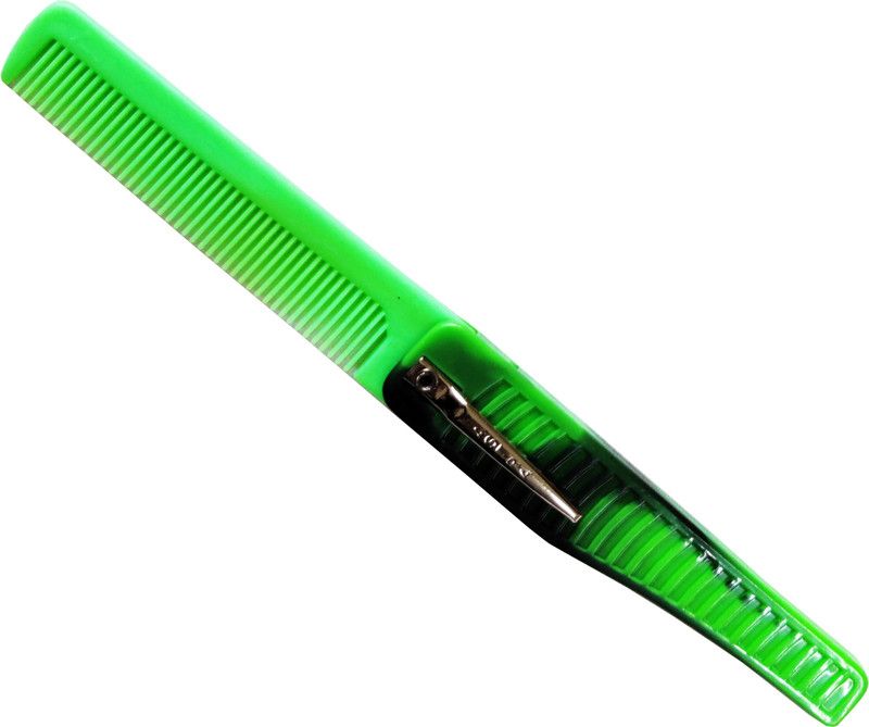 MYYNTI Men and Women Plastic Pocket Hair Comb Portable Travel Folding Moustache Beard Hair Accessory Set  (Multicolor)