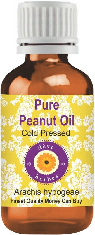 deve herbes Pure Peanut Oil 100ml (Arachis Hypogeae)  (100 ml)