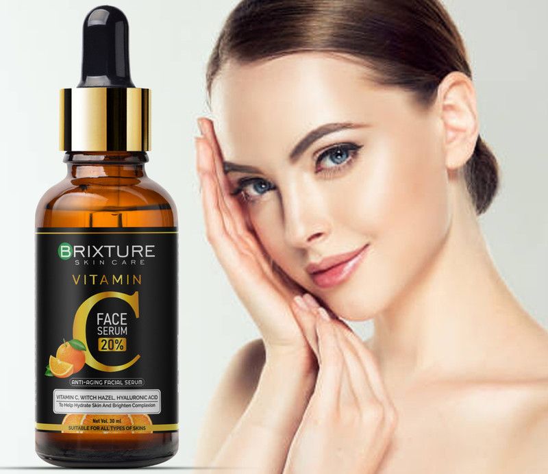 BRIXTURE New Advance Vitamin C+Skin Clearing Face Serum.  (30 ml)