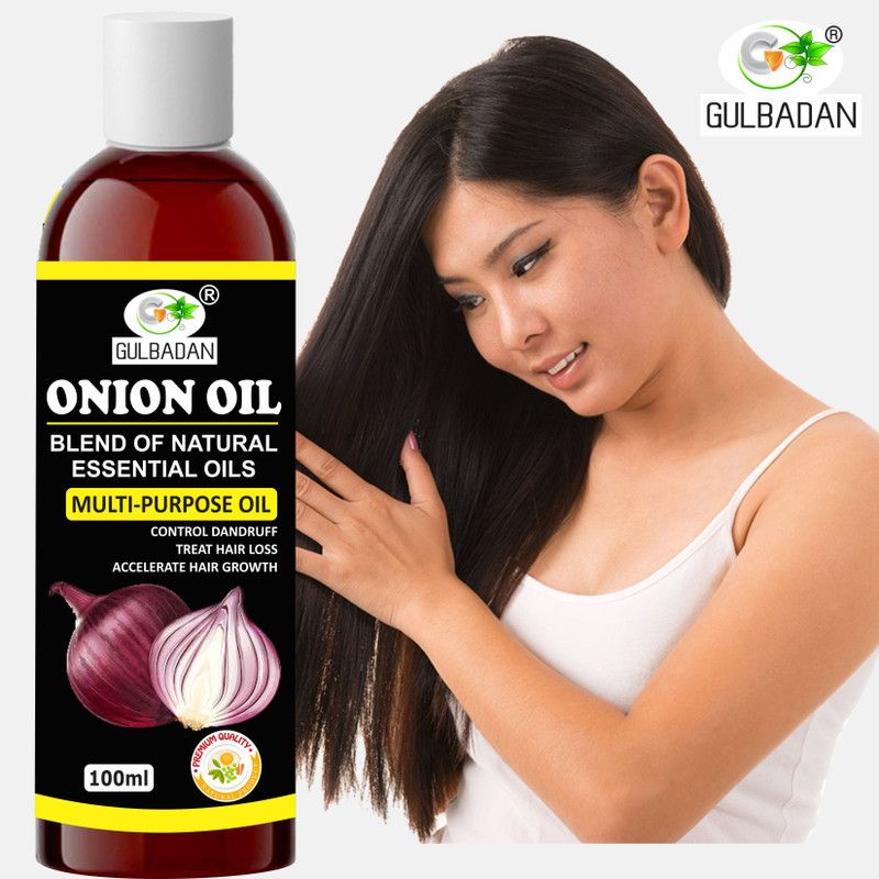 tekzon Organics ONION Herbal Hair Oil - Blend of 14 Natural Oils Hair Oil  (100 ml)