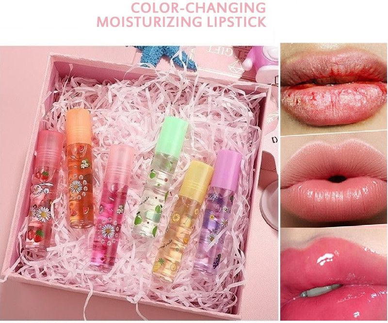 NADJA Super Stay Lip OIL helps you create a voluminous lip look fuller lips nature  (Pack of: 6, 18 g)