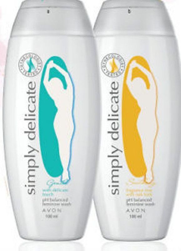 AVON Simply Delicate Intimate Wash  (200 ml, Pack of 2)