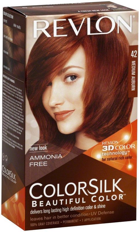 Revlon Medium Auburn No-42 , Colorsilk Beautiful Hair Color