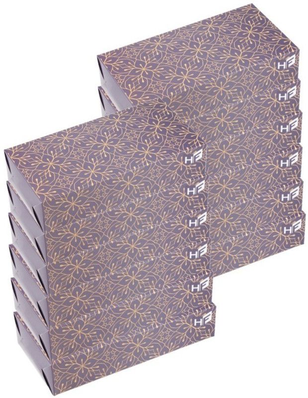 Home Float |Soft Premium Facial Tissues 2ply 100 Pulls Each (Traditional Purple)(Pack of12)  (1200 Tissues)