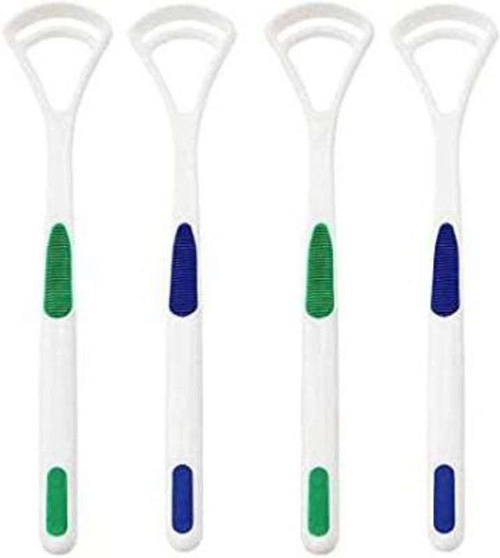 QUICKSHOP Plastic Tongue Cleaner  (Pack of 4)