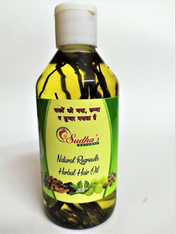 SUDHA'S' BEAUTY PRODUCT NATURAL HERBAL REGROWTH Hair Oil  (100 ml)