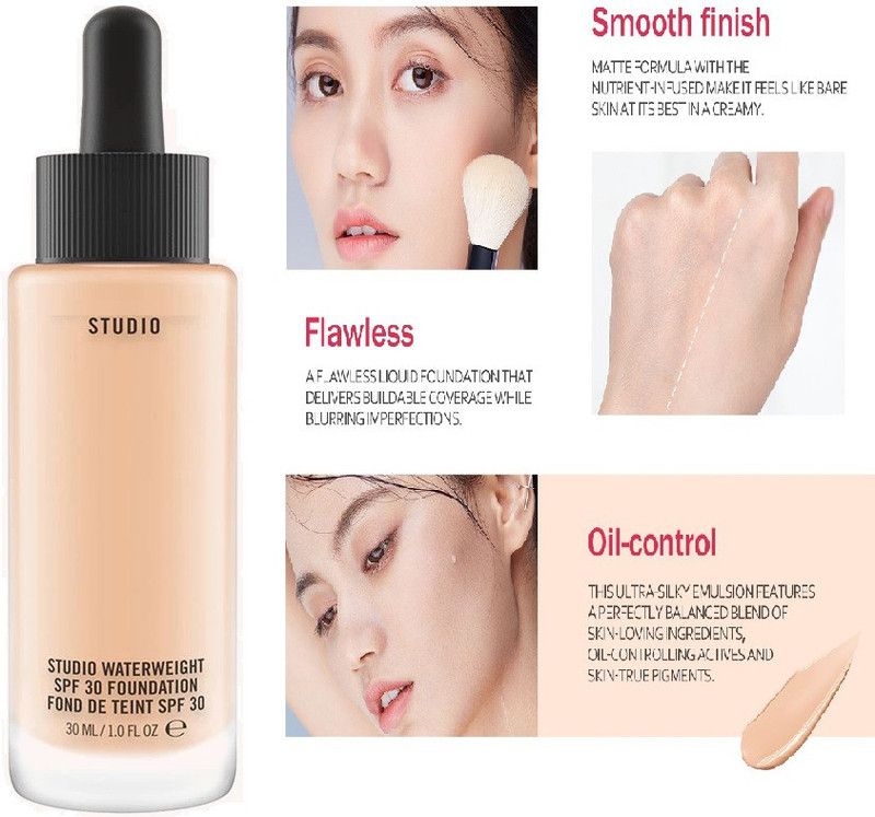 KA-KAIASHA MATTE FINISH LIQUIDE STUDIO FOUNDATION PACK OF 1 Foundation  (beige, 30 ml)