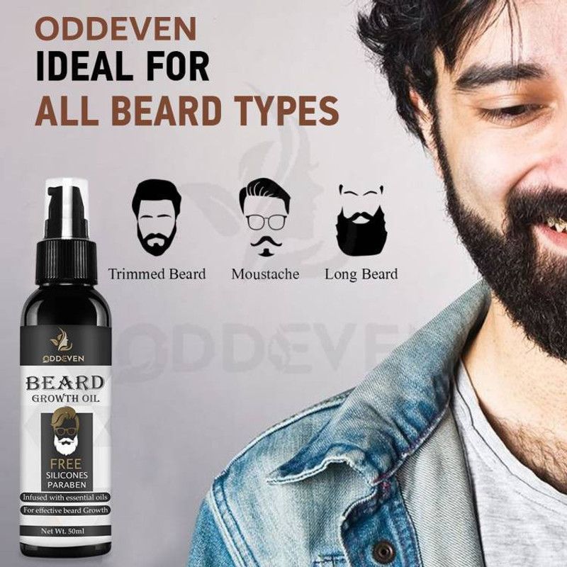 GROOVY Beard Growth Oil for Men Hair Oil (50 ml) Pack of 1 Hair Oil  (50 ml)
