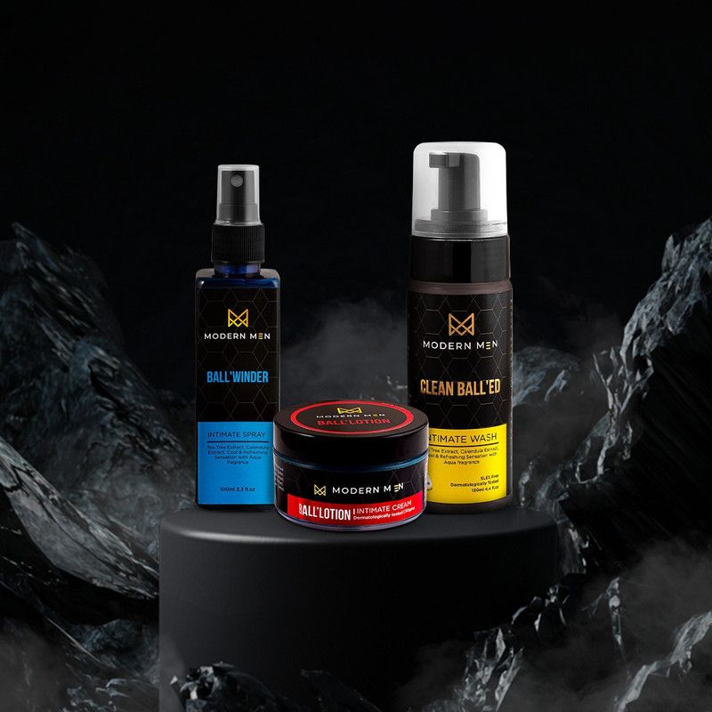 MODERN MEN Ultimate Care Kit | Combo intimate hygiene kit for men  (3 x 0.33 kg)