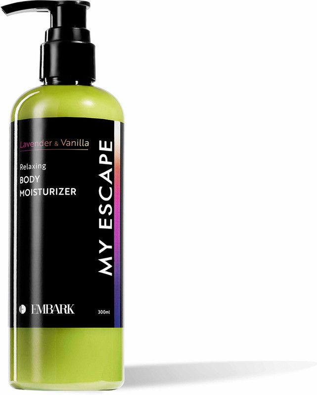 embark My Escape Relaxing Lavender & Vanilla Body Moisturizer  (300 ml)