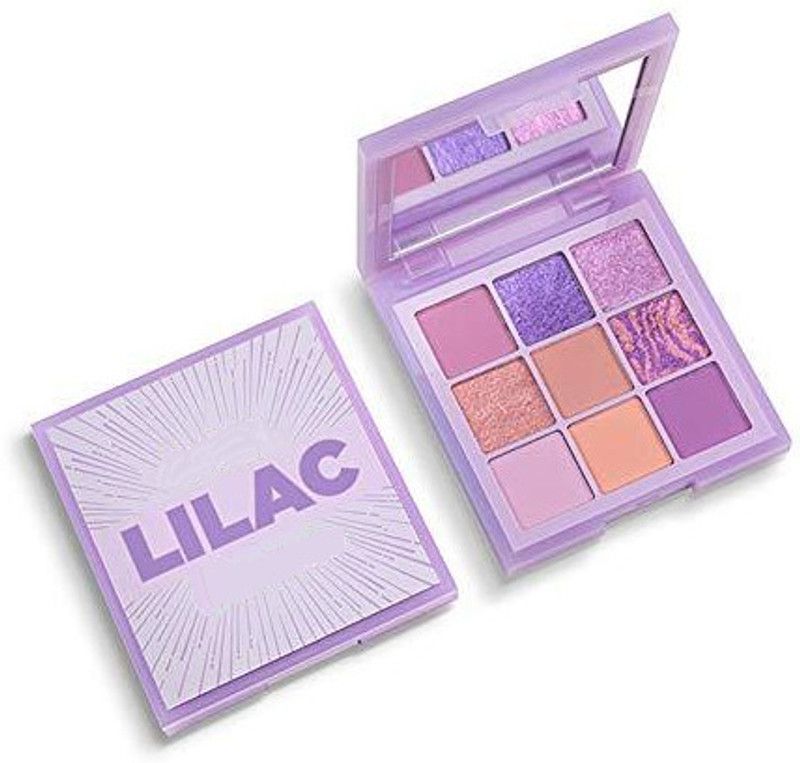 GABBU Matte Shimmer Long-lasting Eye Shadow Portable Pastels Lilac Eye shadow 9.9 g  (MULTI COLOR)