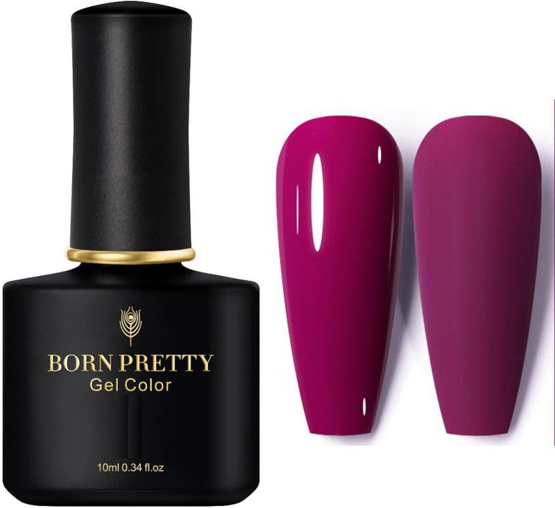 BORN PRETTY 10ml Black Spar Series Glossy / Matte Gel Polish UV LED Color Gel Nail Polish-66 BP-10ml-66