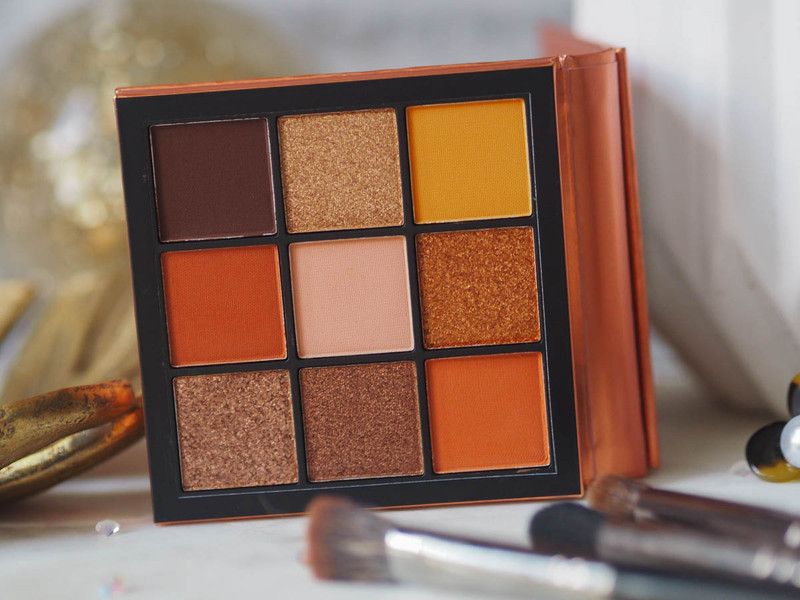 GABBU ORANGE OBSESSIONS DIAMOND EYE SHADOW PALETTE 9.9 g  (MULTI COLOR)