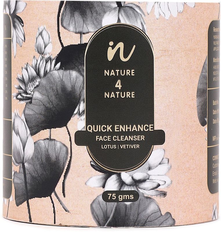 Nature4Nature Quick Enhance: No Soap Face Cleanser  (75 g)