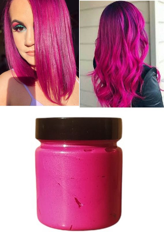EVERERIN NATURAL AND BEAUTY HAIR COLOR WAX , PINK