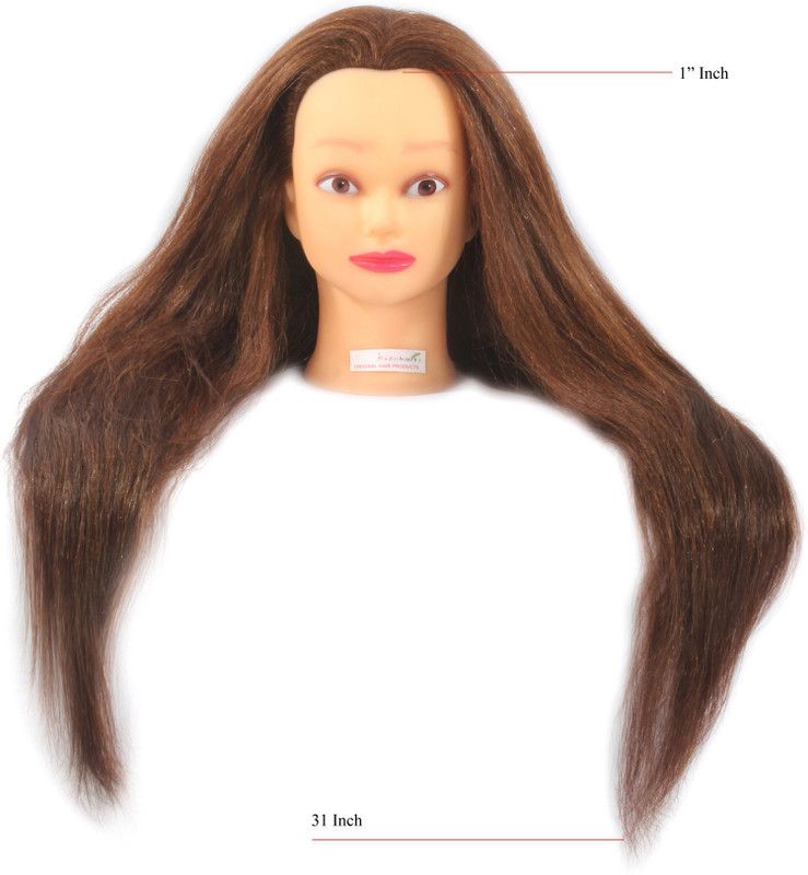 Ritzkart Professional 31 Inch Long And 100% Remi Human Dummy For All Purpose Hair Extension