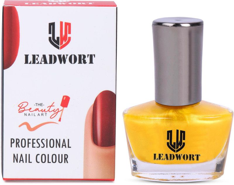 LEADWORT LW - Nail Polish ( Yellow ) Yellow