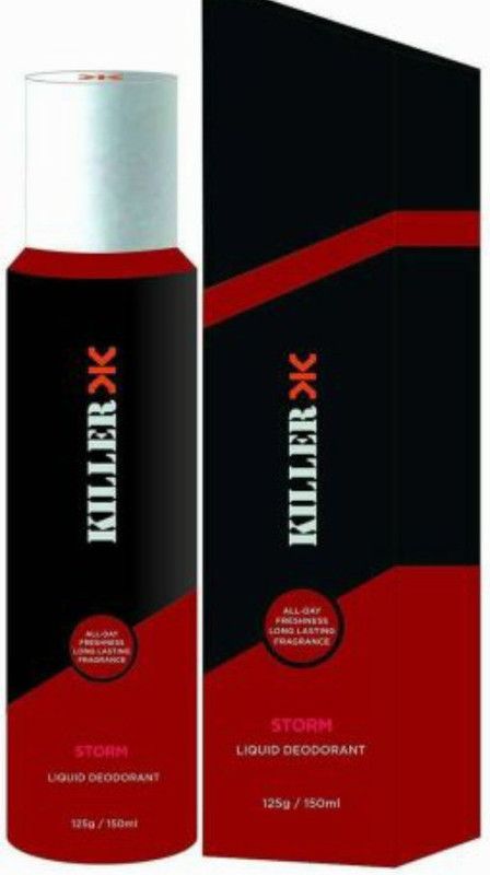 KILLER storm Deodorant Spray - For Men & Women  (150 ml)