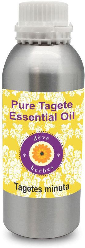 deve herbes Pure Tagete Essential Oil 630ml (Tagetes minuta) 100% Natural Therapeutic Grade Steam Distilled  (630 ml)