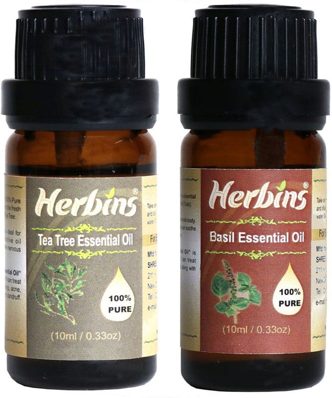 Herbins Essential Oil (Tea Tree & Basil)  (20 ml)