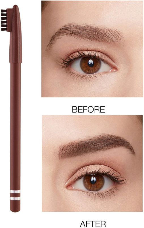 YAWI Matte Finishing Waterproof Precision Eyebrow Pencil  (Brown)