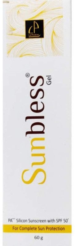 la pristine SUNBLESS GEL SILICON SUNSCREEN WITH SPF 50 - SPF 50 PA+++  (60 g)