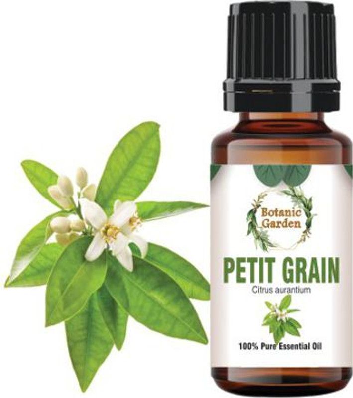 botanic garden Petitgrain/Citrus aurantium For Stress, Tension, General Debility, Nervous Spasm, Hypertension, Insomnia and Depression/ Undiluted 100% Pure Essential Oil  (10 ml)