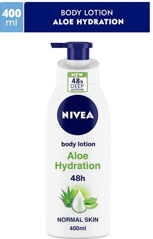 NIVEA Aloe Hydration Body lotion Pack of 1 400 ml  (400 ml)