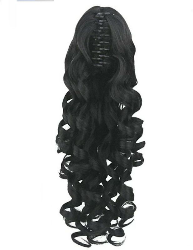 Rizi Synthetic volumizer hair baal Juda choti clutch ponytail black Hair Extension