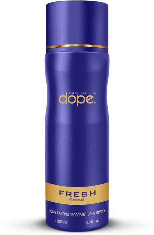 DOPE FRESH long lasting body spray | Premium Luxury Body Perfume | Deodorant Spray - For Men & Women  (200 ml)