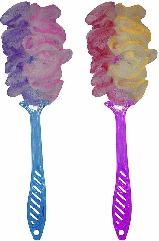 RAAYA Loofah  (Pack of 2, Multicolor)