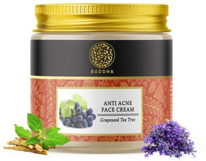 buddha natural Anti Acne Face Cream - For Acnes, Pimples, Scars and Marks  (75 g)