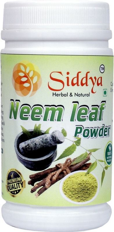 Siddya Neem Leaf Powder For Skin And Hair  (100 g)