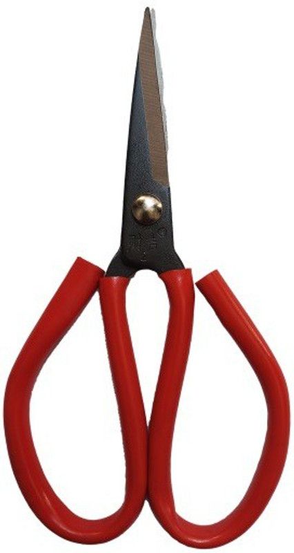DSHARPP Professional Bonsai Steel Garden Multipurpose Scissor-RM2 Scissors  (Set of 1, Red_21)