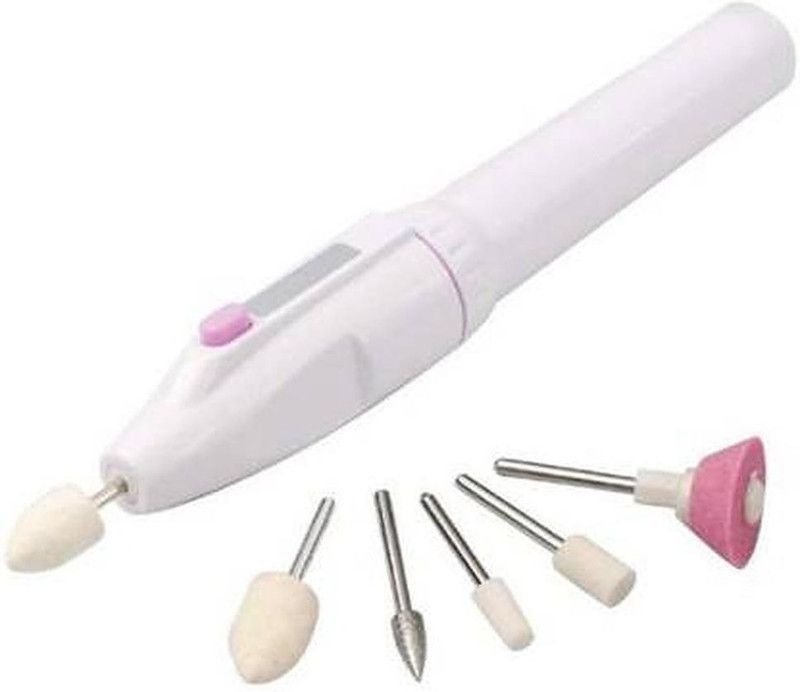 HTL Nail Trimming Kit Salon Shaper Manicure Pedicure Kit 5 In 1 ,Nailart ,Girls Nail Beauty Kit  (White)