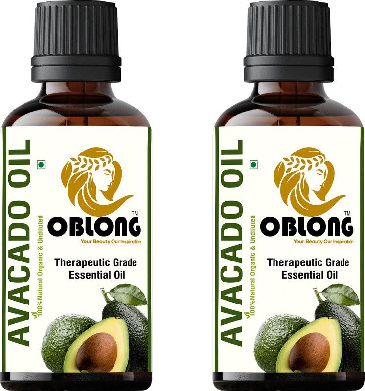 OBLONG PREMIUM QUALITY 100% ORGANIC AVACADO OIL 2 BOTTLE(S) OF 10ML  (20 ml)