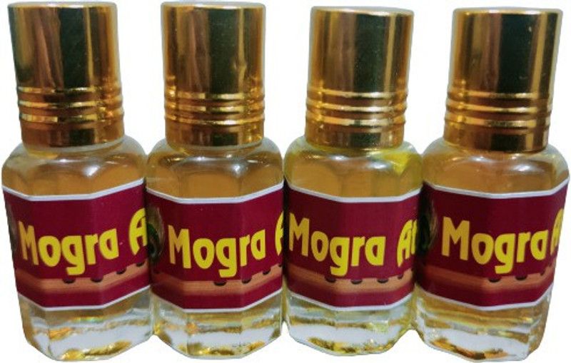 kah attar MOGRA ATTAR (A PACK OF 4 BOTTLES 6ML EACH) Floral Attar  (Natural)