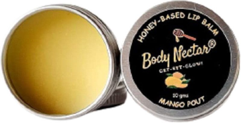 Body Nectar Mango Pout Honey based Lip Balm for Intense Moisturization | Unisex | Sulphate & Paraben Free | Goodness of Mango  (Pack of: 1, 10 g)