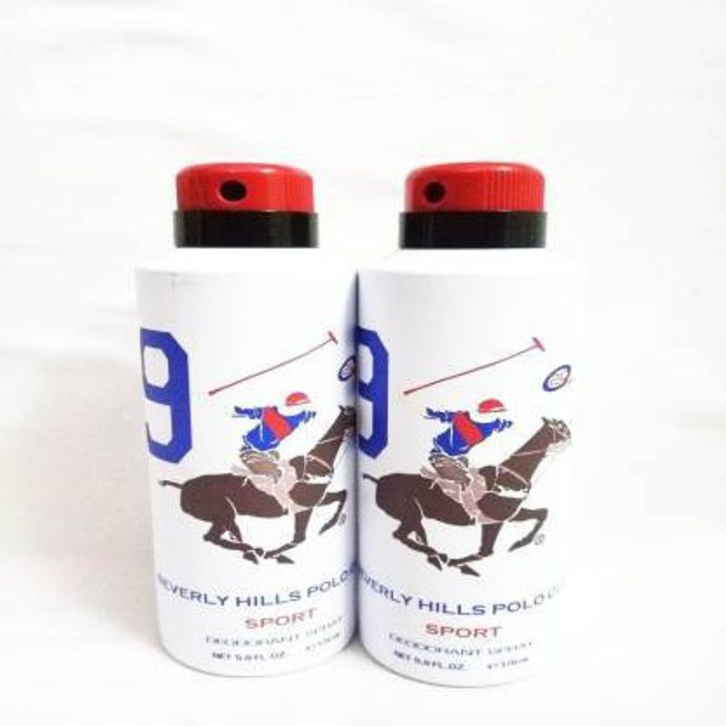 BEVERLY HILLS POLO CLUB 9 Deodorant Spray - For Men (350 ml, Pack of 2) Body Spray - For Men & Women  (175 ml, Pack of 2)
