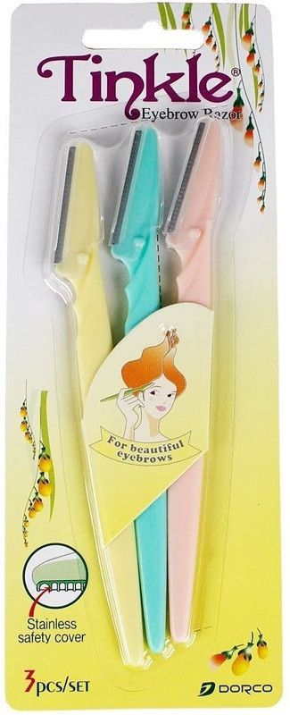 RB Point Tinkle Razor| Women Face Razor | Tinkle Razor For Face & Eyebrow Razor  (Pack of 3)