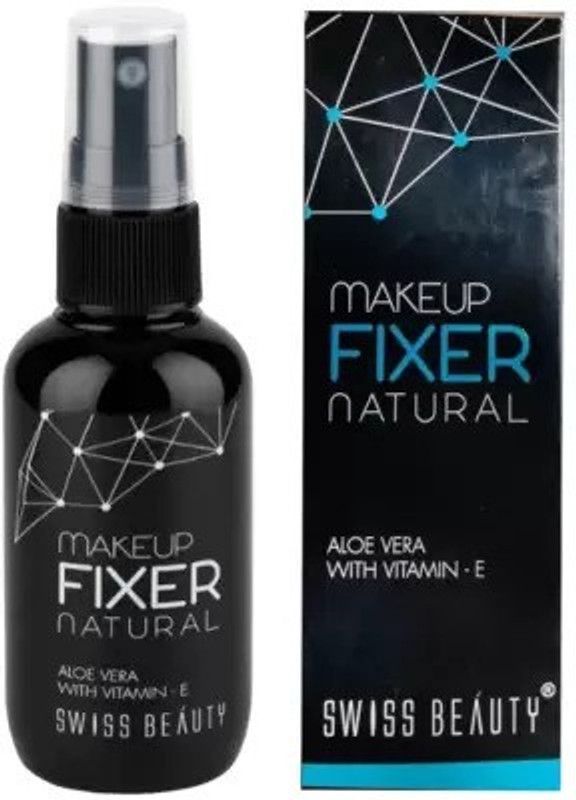 SWISS BEAUTY NEW IMPROVED ALOE VERA WITH VITAMIN-E MAKEUP FIXER Primer - 50 ml  (NATURAL)
