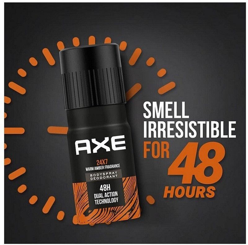 AXE 24X7 150ml Pack of1 Deodorant Spray - For Men & Women  (150 ml)