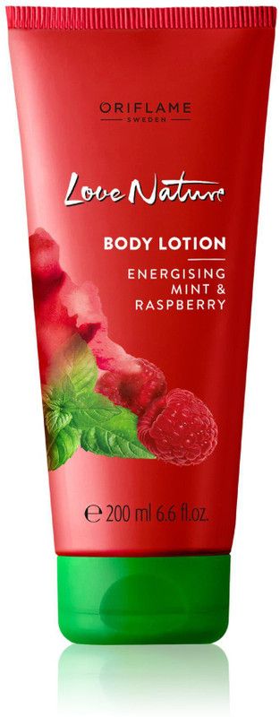 Oriflame Sweden Body Lotion Energising Mint & Raspberry  (200 ml)