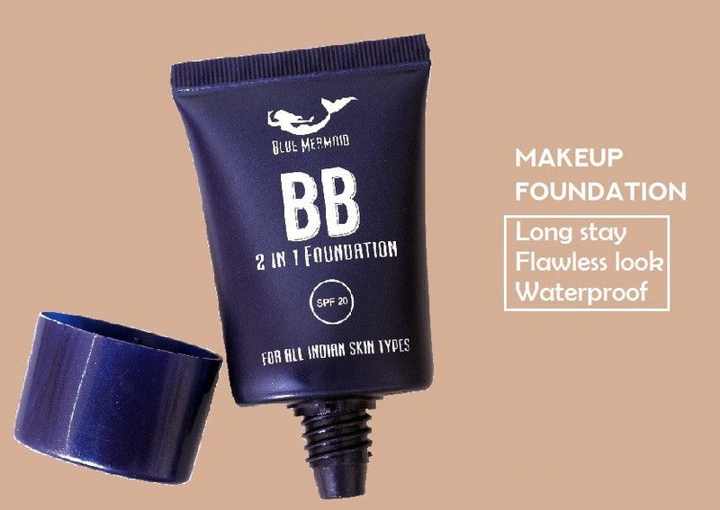 BLUEMERMAID NEW WEIGHTLESS MATTE LOOK BB FOUNDATION FOR ALL SKIN TYPES Foundation  (BEIGE, 30 ml)