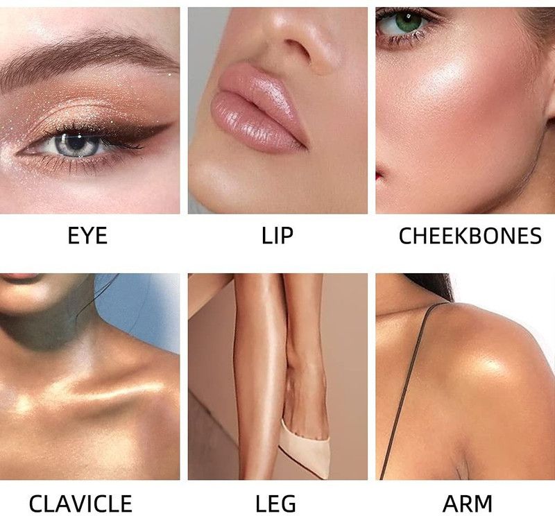 YAWI SMOOTH SHINY PERFECT LOOSE POWDER HIGHLIGHTER Highlighter  (COPPER)