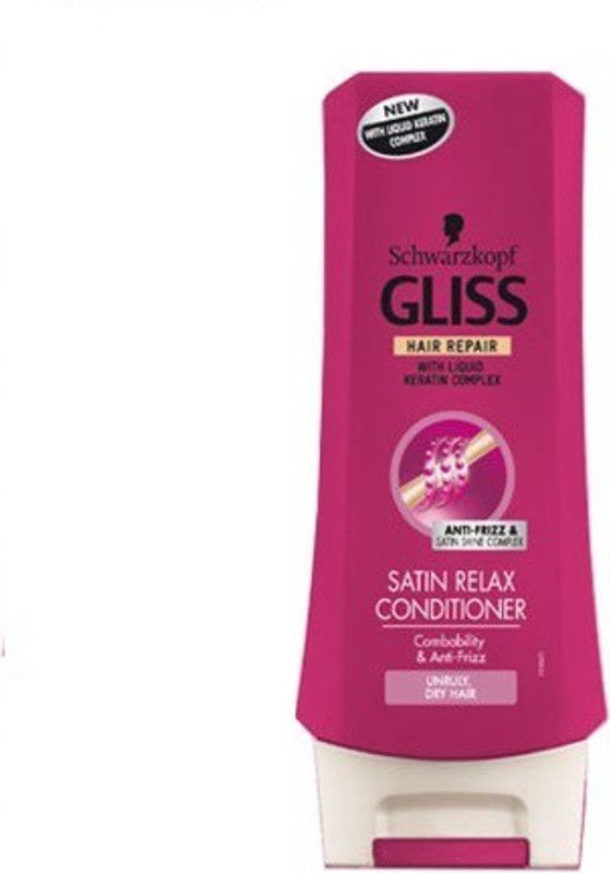 Schwarzkopf Gliss With Liquid Keratin Satin Smooth Conditioner  (249 ml)