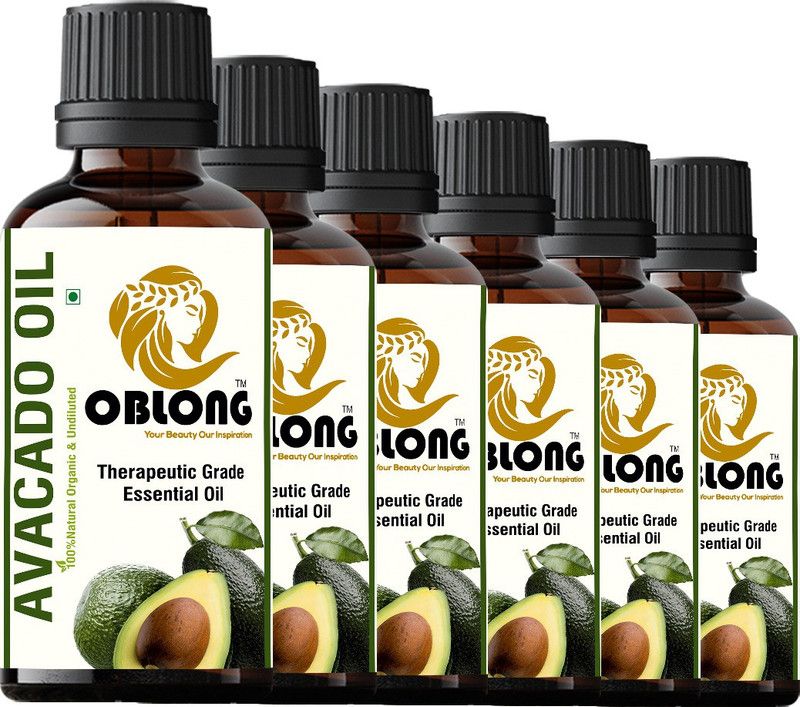 OBLONG PREMIUM QUALITY 100% ORGANIC AVACADO OIL 6 BOTTLE(S) OF 10ML  (60 ml)